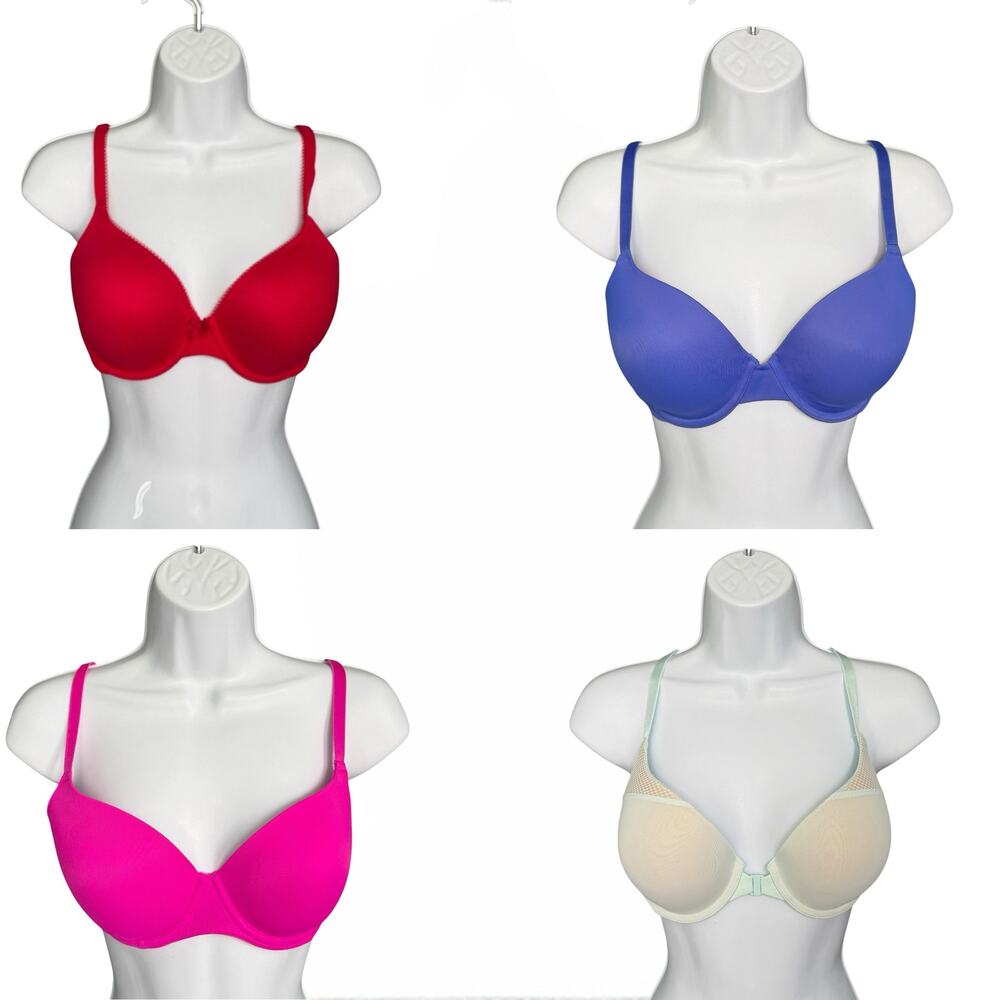 Victoria Secret and Pink Bra Bundle Set of 4 size 34D